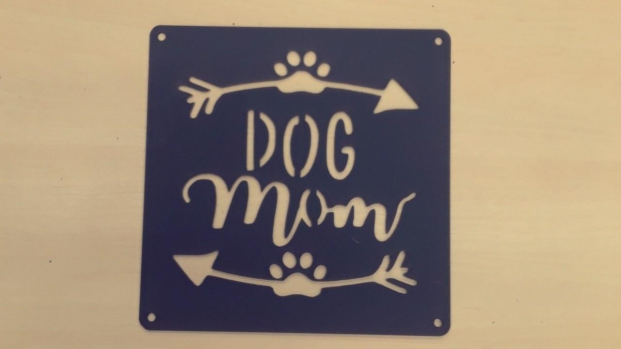 Dog Mom - Metal Wall Art