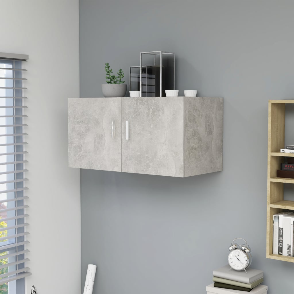 Wall Mounted Cabinet White 31.5"x15.4"x15.7" Chipboard