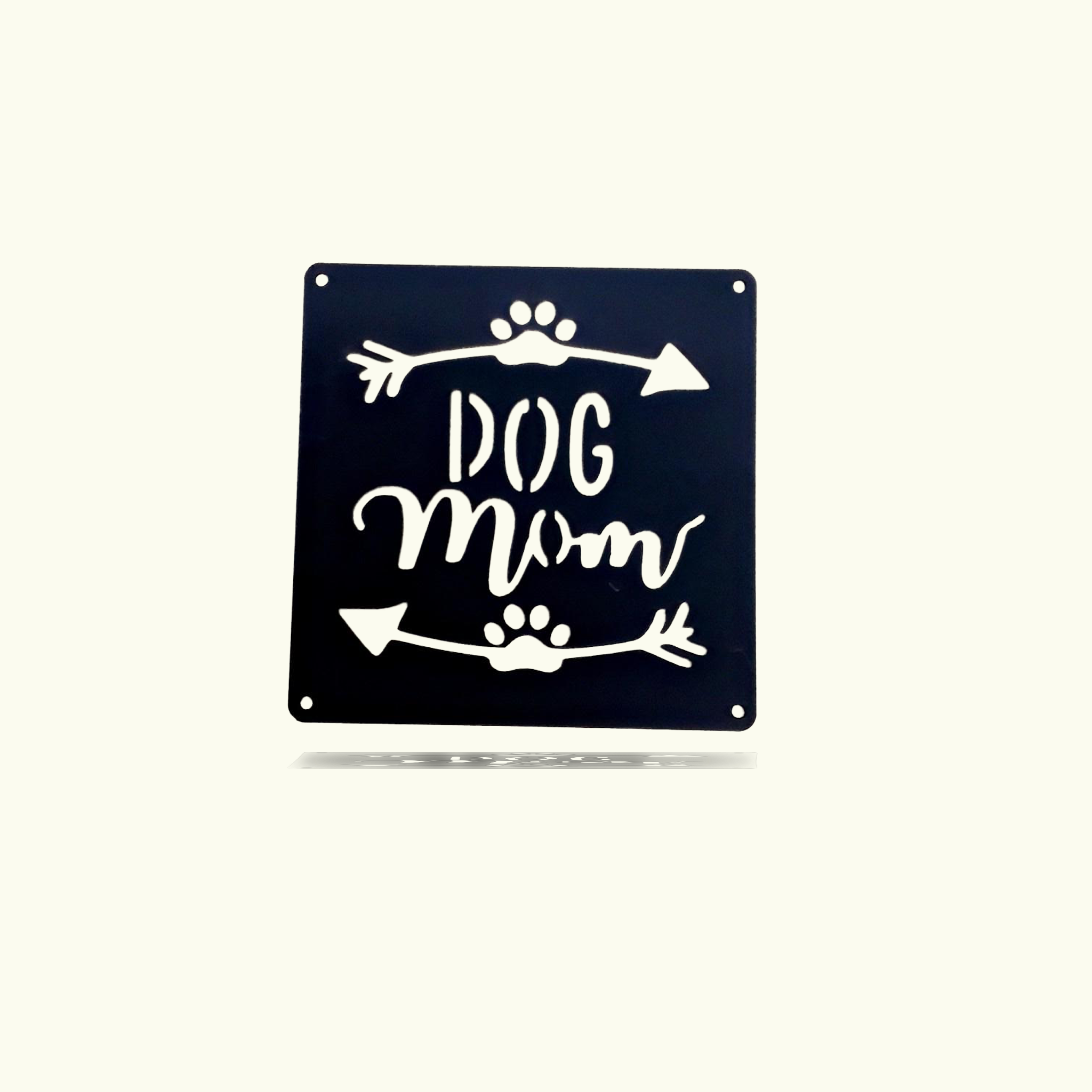 Dog Mom - Metal Wall Art