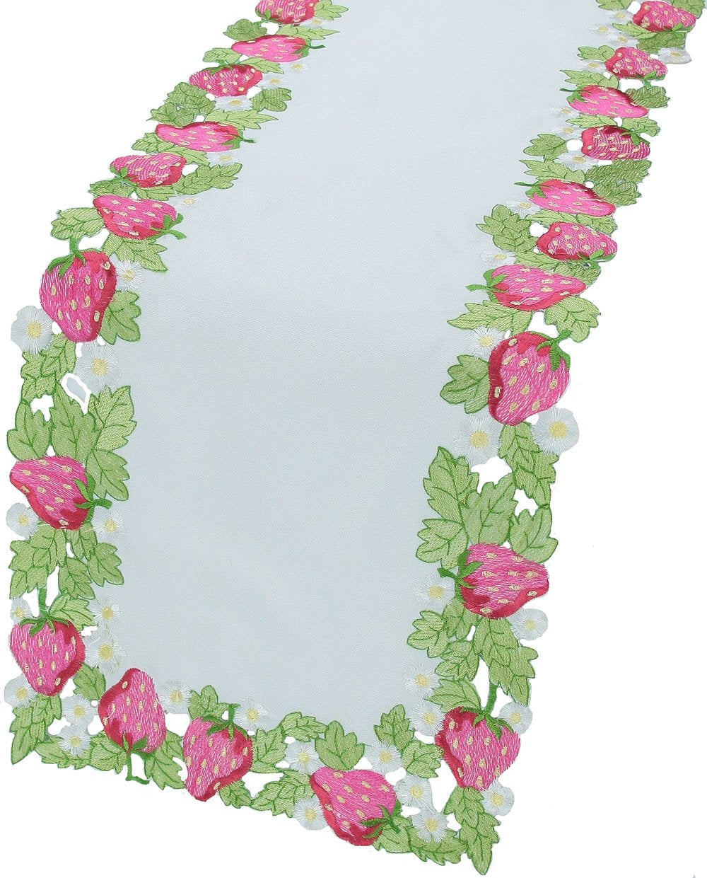 XD8172 Strawberry Patch Table Runner